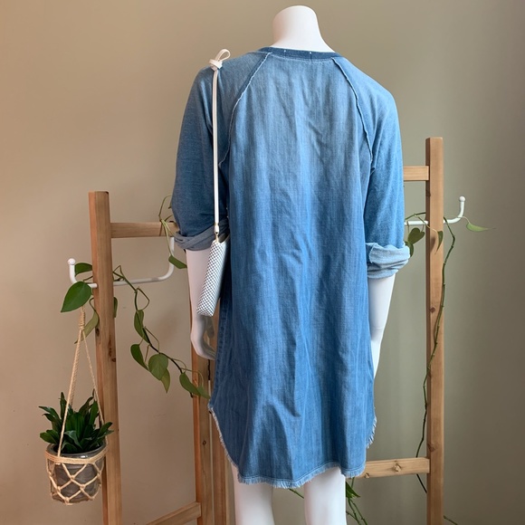 AURORA dyed♻️cloth + stone dress - Picture 5 of 8